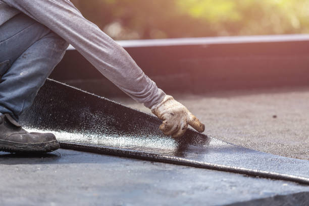 Professional Exterior Waterproofing technician working in Bloomfield, NJ